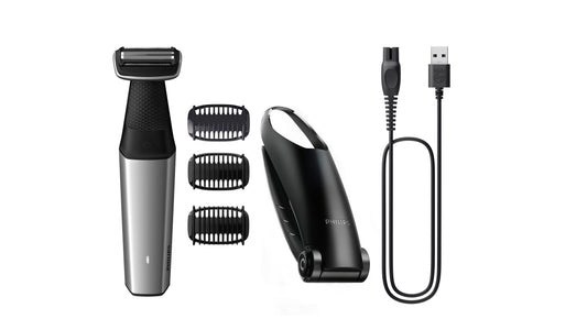 Philips - BODYGROOM Series 5000 BG5021/15 Recortador corporal e íntimo impermeable