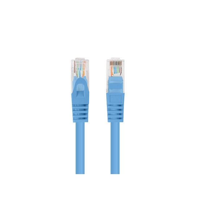 Lanberg - PCU6-10CC-0750-B cable de red Azul 7 5 m Cat6 U/UTP (UTP)