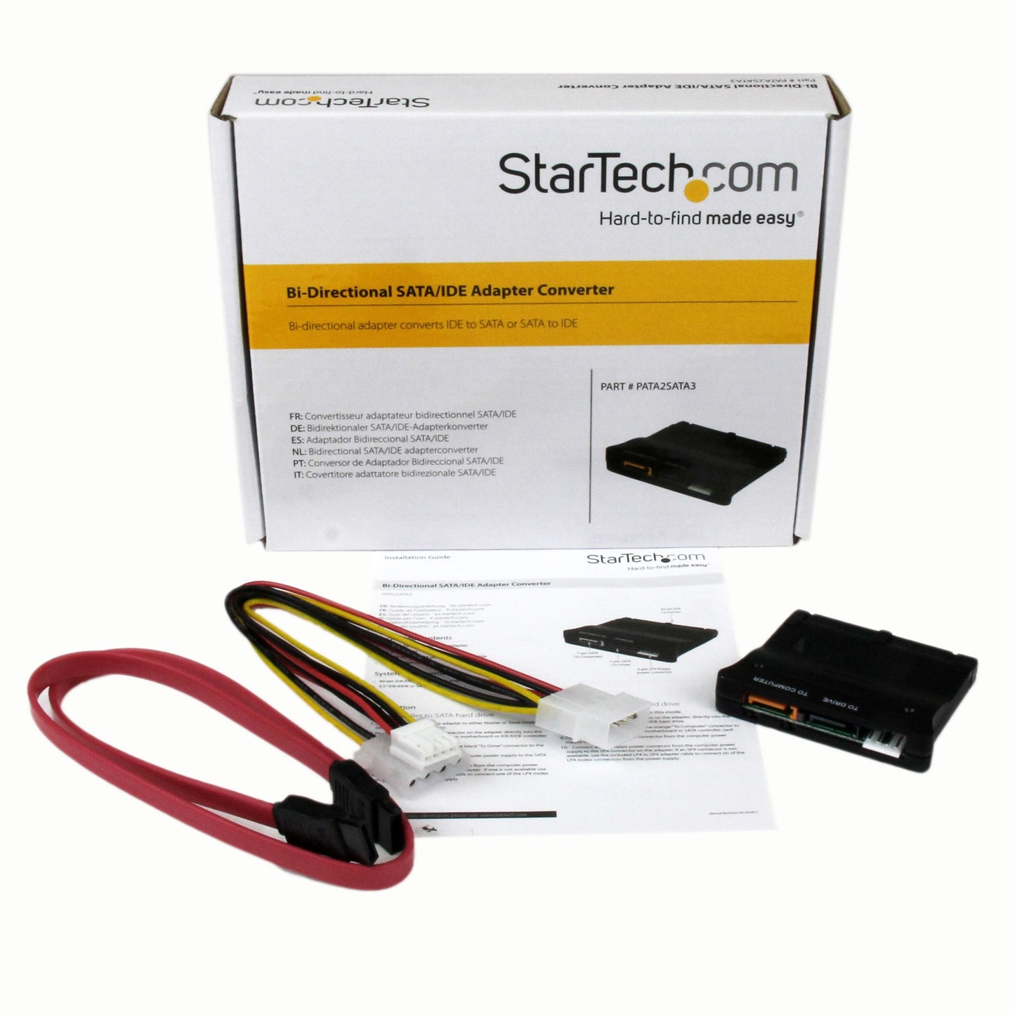 StarTech.com - Conversor Adaptador IDE ATA a SATA Bidireccional