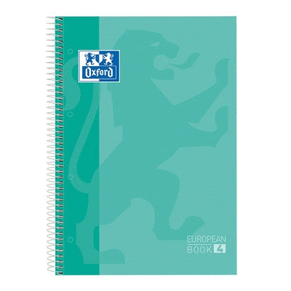 Oxford - 400152385 cuaderno y block A5+ 120 hojas Color menta Pack 5 Unid