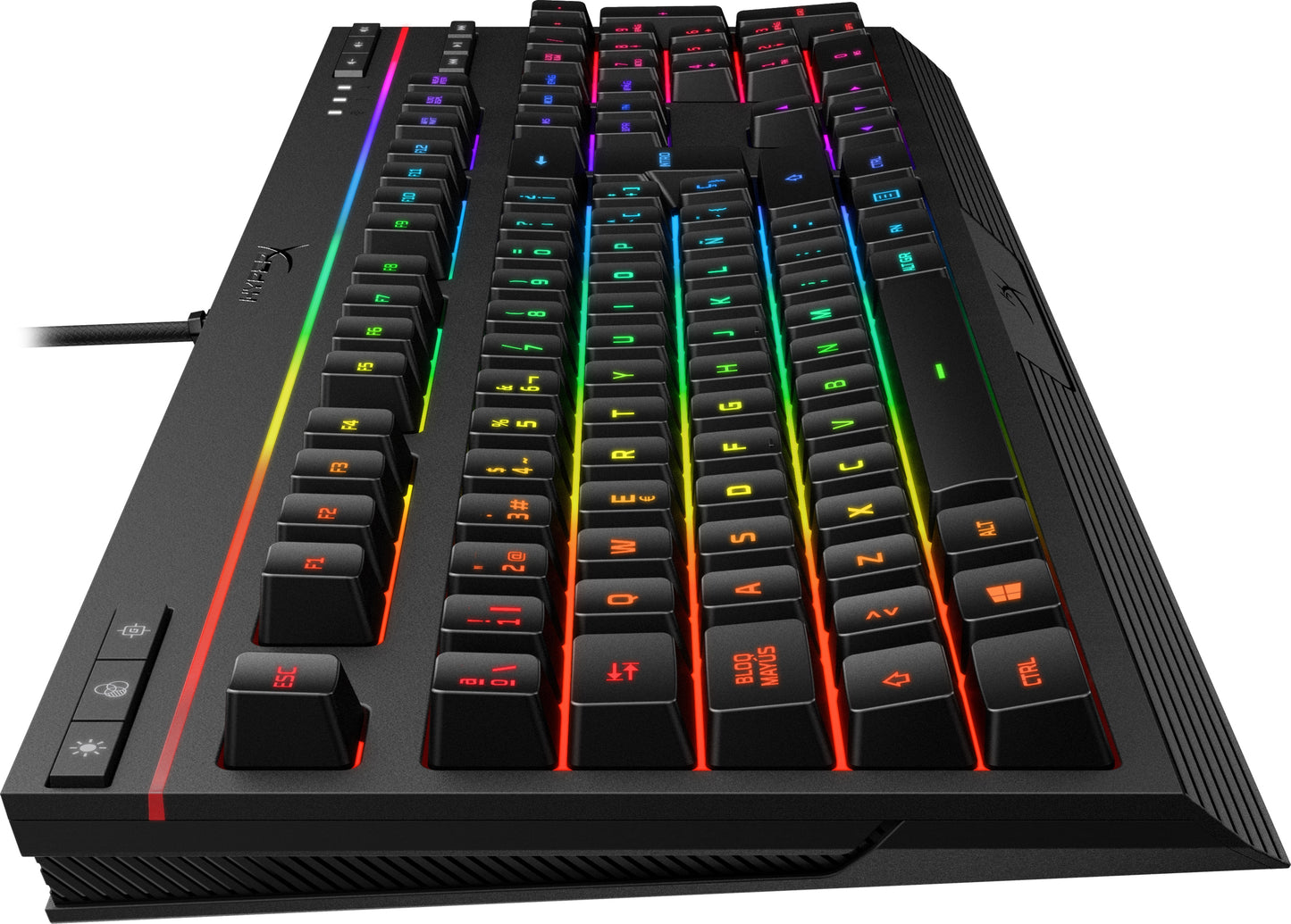 HyperX - HP HYPERX ALLOY CORE RGB GAMING KEYBOARD  ES  4P4F5AE#ABE  HX-KB5ME2-ES