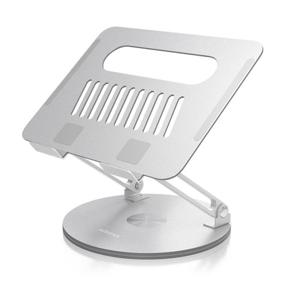 AISENS - Soporte de Sobremesa XL Giratorio Ajustable para Portátil / Tablet 10-17  Plata