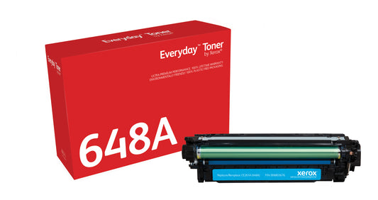 Everyday El tóner ™ Cian de Xerox es compatible con HP 648A (CE261A), Capacidad estándar