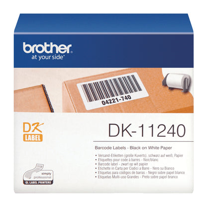 Brother DK-11240 etiqueta de impresora Blanco