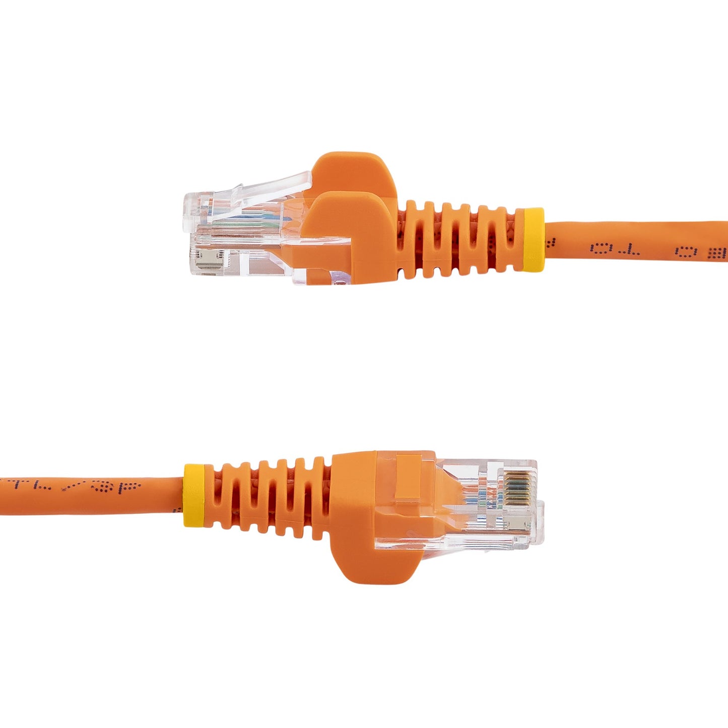 StarTech.com - Cable de 2m Naranja de Red Fast Ethernet Cat5e RJ45 sin Enganche - Cable Patch Snagless