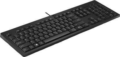 HP - Teclado con cable 125