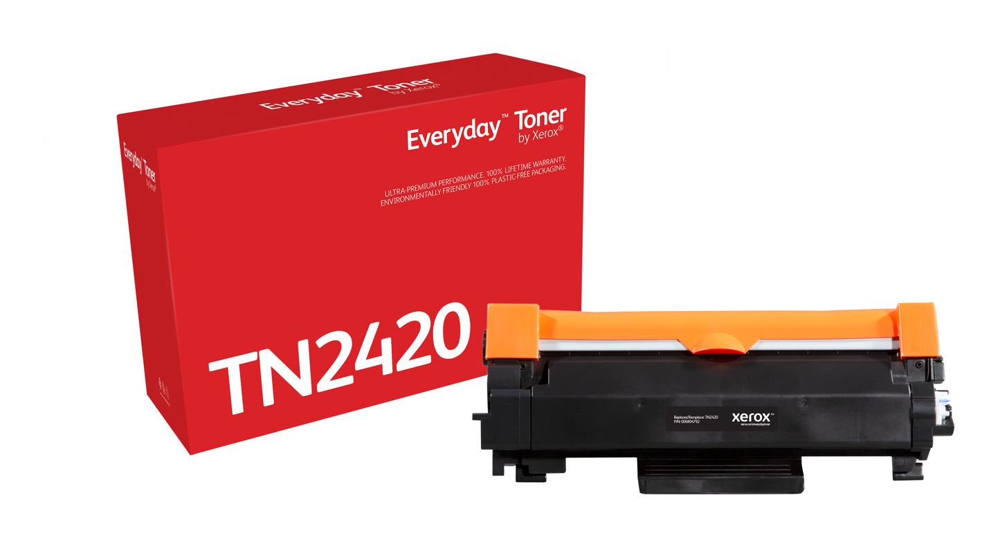 Everyday El tóner ™ Mono de Xerox es compatible con Brother TN2420, High capacity