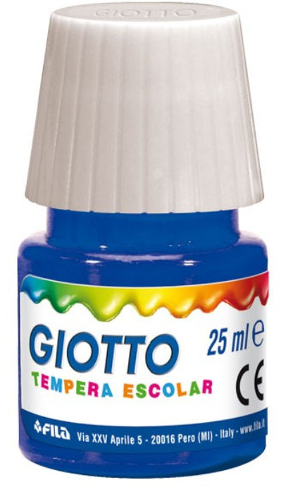 Giotto - F356917 pintura a base de agua Azul 25 ml Botella 6 pieza(s)