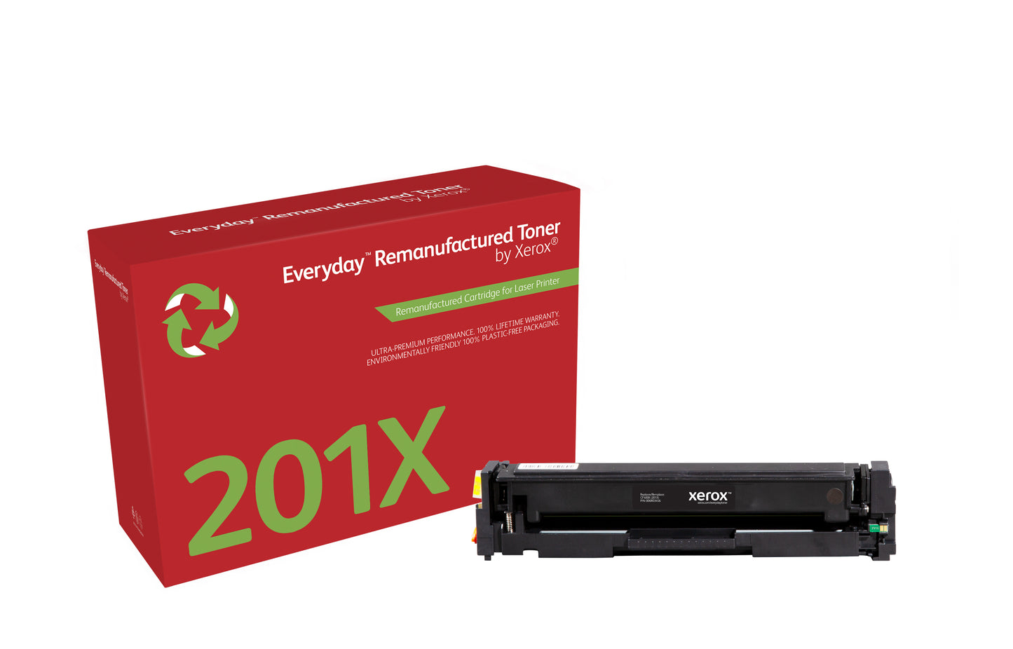 Everyday Tóner ™ Negro remanufacturado de Xerox es compatible con HP 201X (CF400X), High capacity