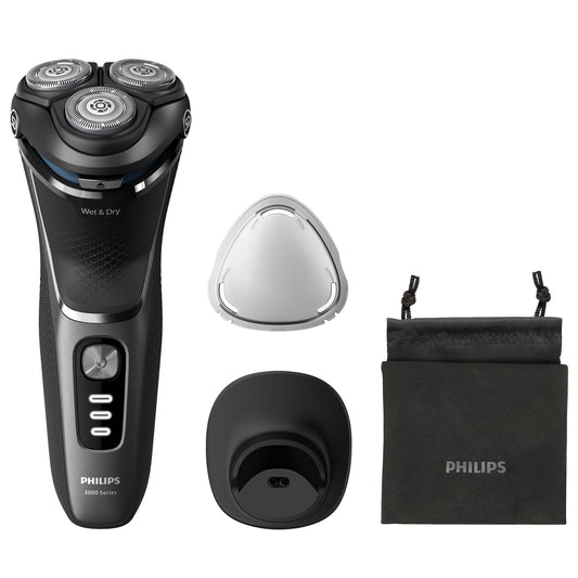 Philips - Shaver 3000 Series S3343/13 Afeitadora eléctrica en seco y en húmedo