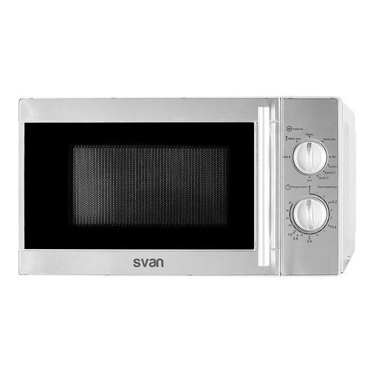 SVAN - SMW2700GX microondas Encimera Microondas con grill 20 L 700 W Acero inoxidable