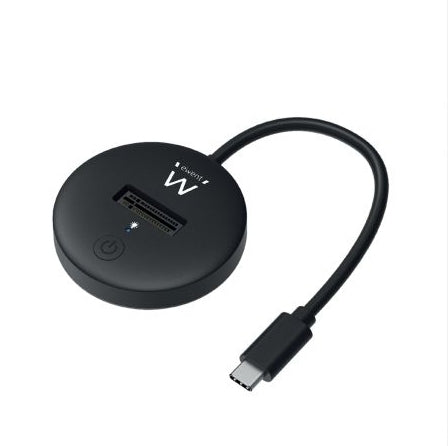 Ewent - EW7013 base de conexión para disco duro USB 3.2 Gen 2 (3.1 Gen 2) Type-C