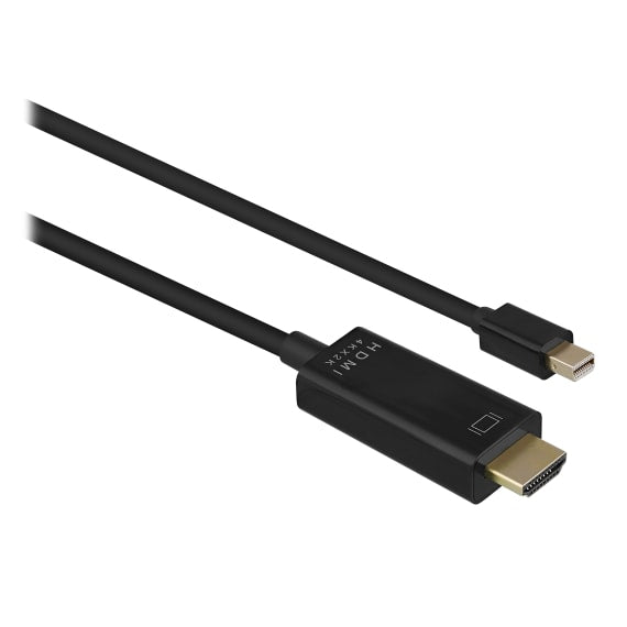 T'nB - Cable HDMI Mini Displayport 2m HDMI tipo A (Estándar) Negro