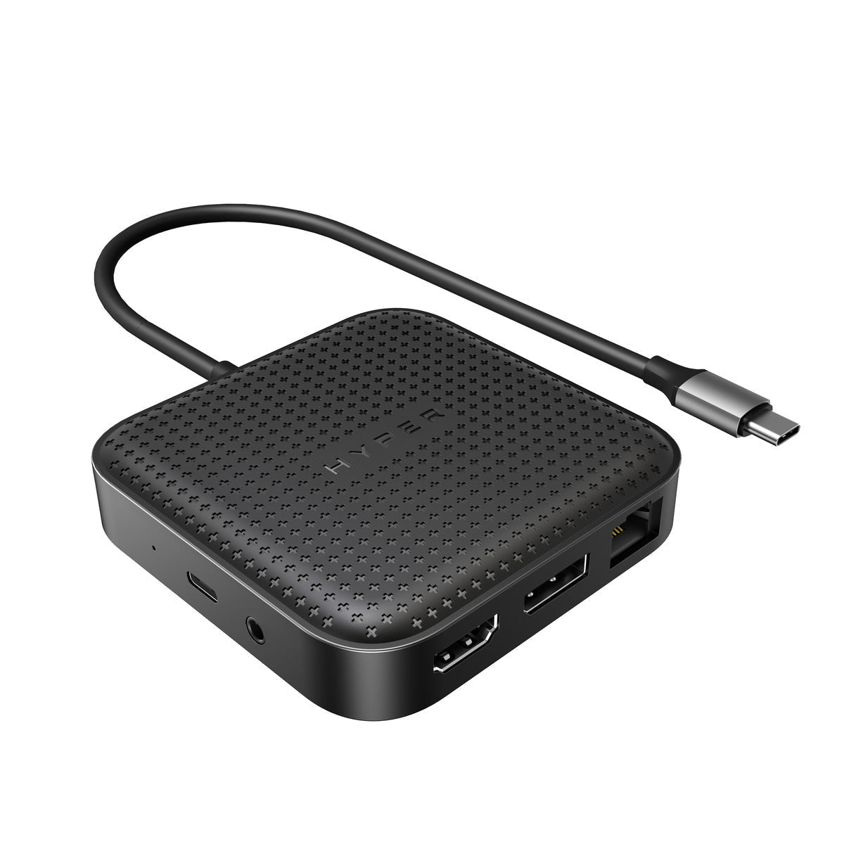 HYPER - HD583-GL base para portátil y replicador de puertos Acoplamiento USB 3.2 Gen 1 (3.1 Gen 1) Type-C Negro