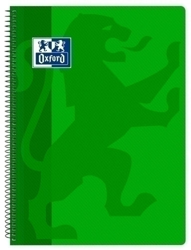 Oxford - BLOCK OXF.SCH.PP Fº 80h CD.4 VERDE - Pack de 1 unidad 400079661