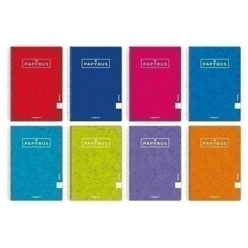 Papyrus - BLOC PAPYRUS t.EXTRA Fº 80h MM COL.SURT. - Pack de 5 unidades