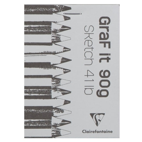 Clairefontaine - BLOC DIBUJO CLAIR.GRAF IT CROQUIS A7 - Pack de 10 unidades