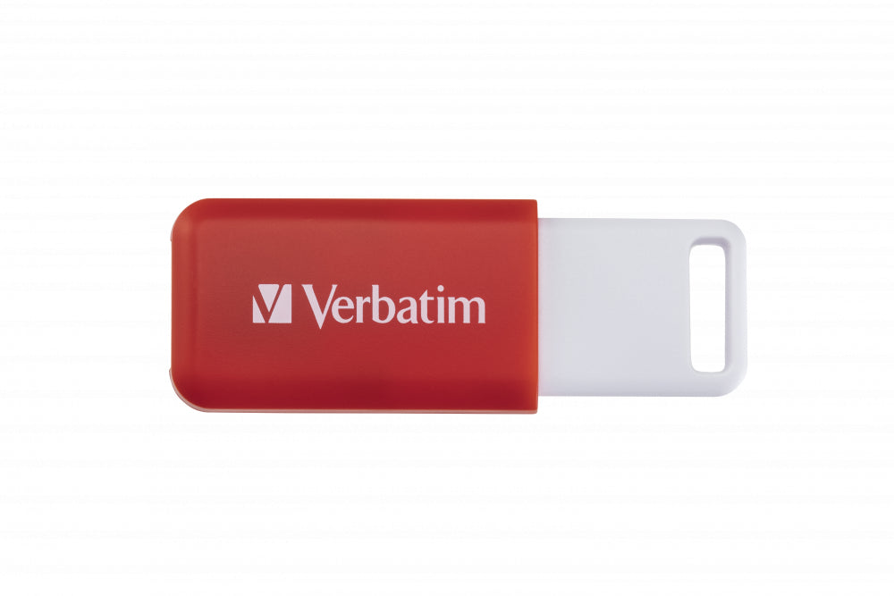 Verbatim DataBar unidad flash USB 16 GB USB tipo A 2.0 Rojo