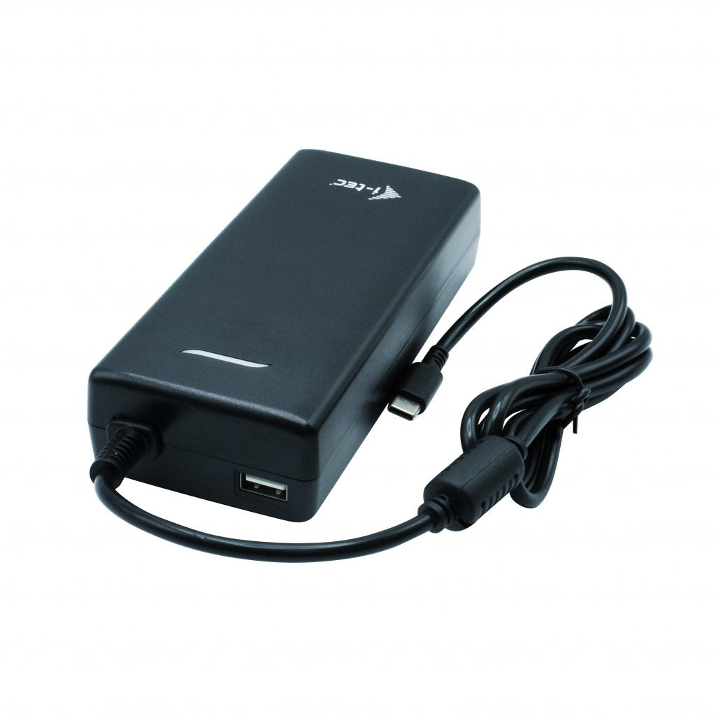 i-tec - Metal USB4 Docking station Dual 4K HDMI DP with Power Delivery 80 W + Universal Charger 100 W