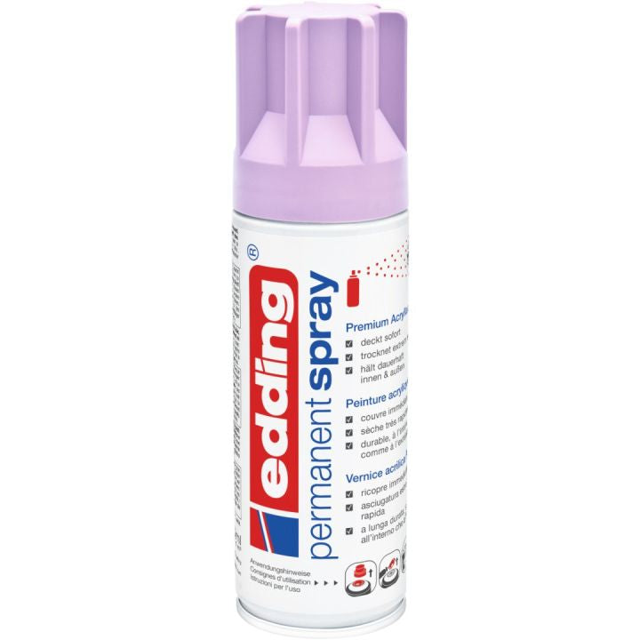 Edding - 5200 pintura acrílica 200 ml Lavanda Bote de spray