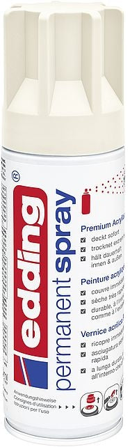 Edding - 5200 pintura acrílica 200 ml Crema de color Bote de spray