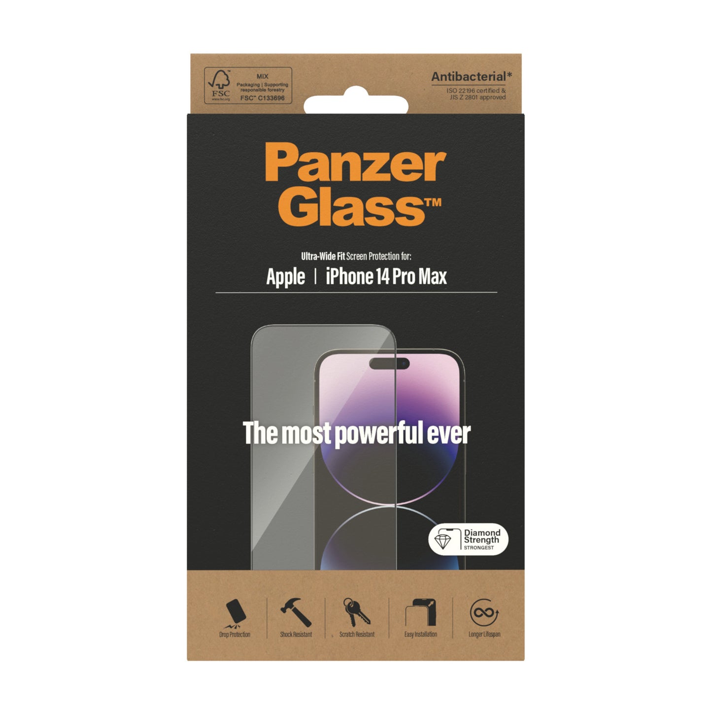 PanzerGlass - Ultra-Wide Fit Apple iPhone Protector de pantalla 1 pieza(s)