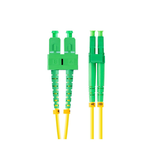 Lanberg - FO-SALA-SD11-0020-YE cable de fibra optica 2 m SC LC G.657.A1 Amarillo