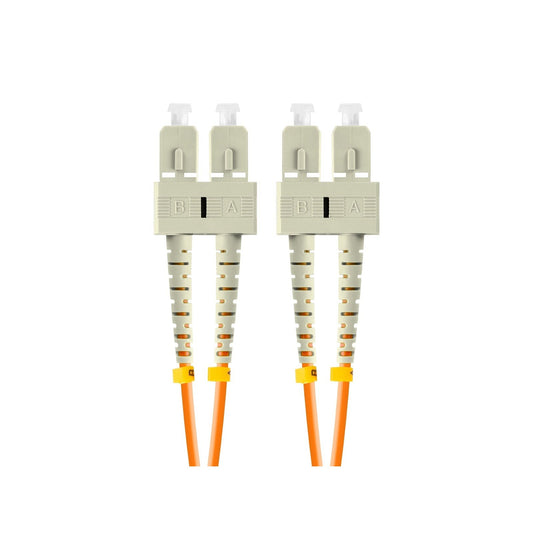 Lanberg - FO-SUSU-MD21-0020-OG cable de fibra optica 2 m SC OM2 Naranja