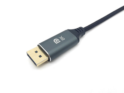 Equip - 133421 adaptador de cable de vídeo 1 m USB Tipo C DisplayPort Gris