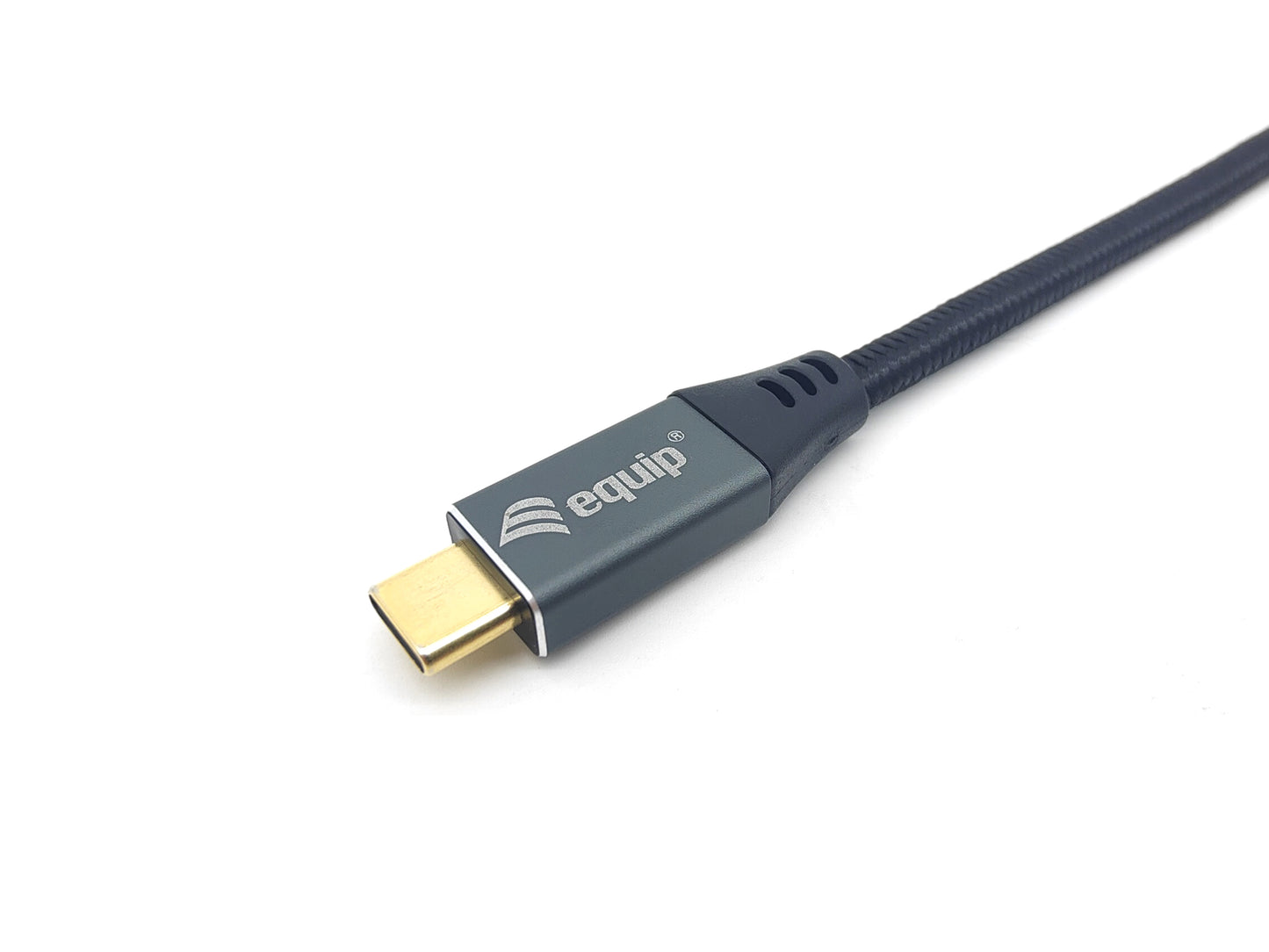 Equip - 133421 adaptador de cable de vídeo 1 m USB Tipo C DisplayPort Gris