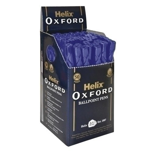 Helix - BOLIG.HELIX OXFORD POINT STICK AZUL - Pack de 50 unidades