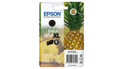 Epson 604XL cartucho de tinta 1 pieza(s) Original Alto rendimiento (XL) Negro