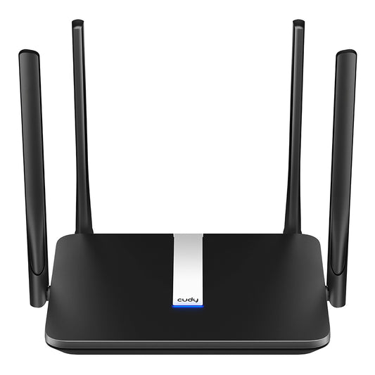 Cudy - LT500 router inalámbrico Ethernet rápido Doble banda (2 4 GHz / 5 GHz) 4G Negro