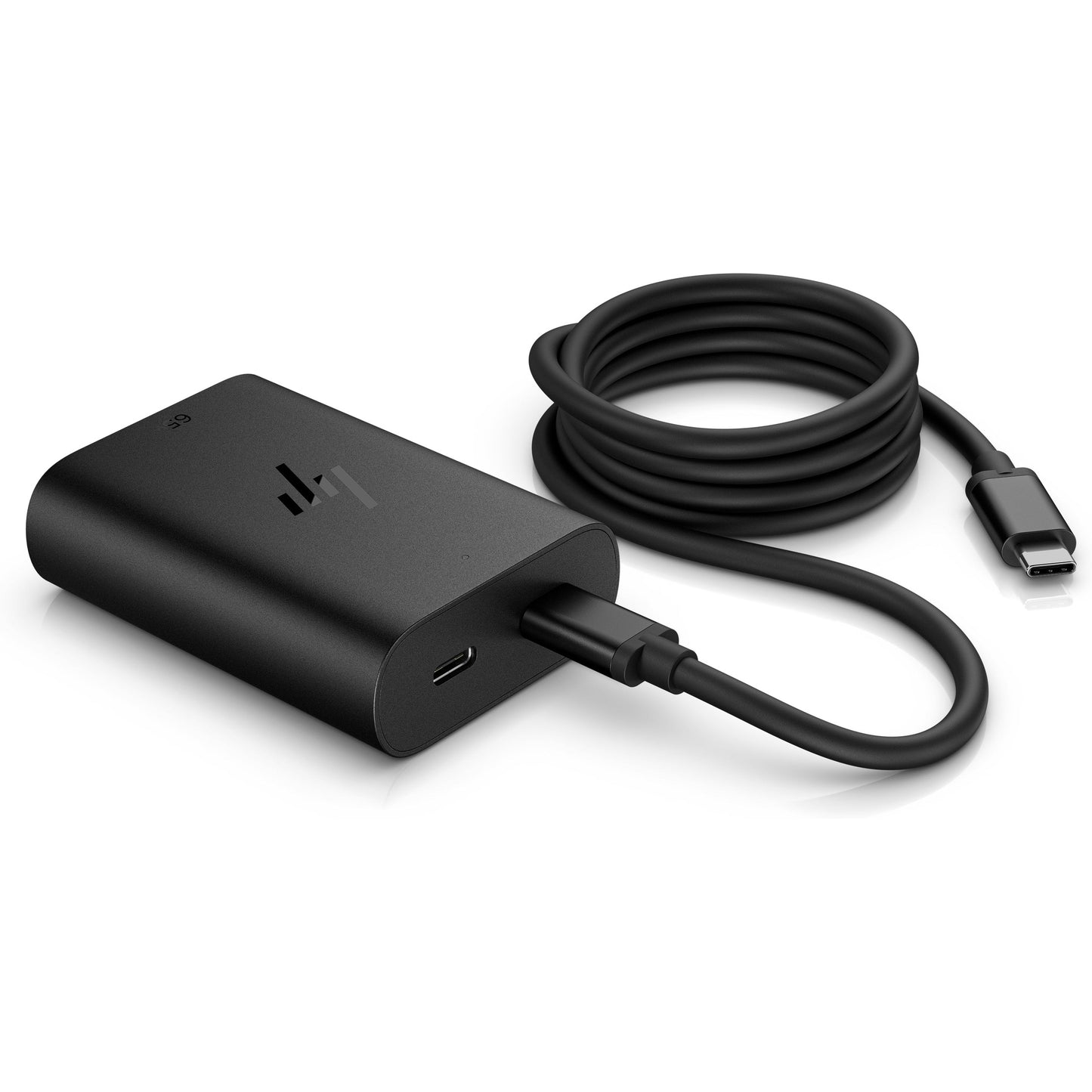 HP - Cargador para portátil de con USB-C GaN de 65 W