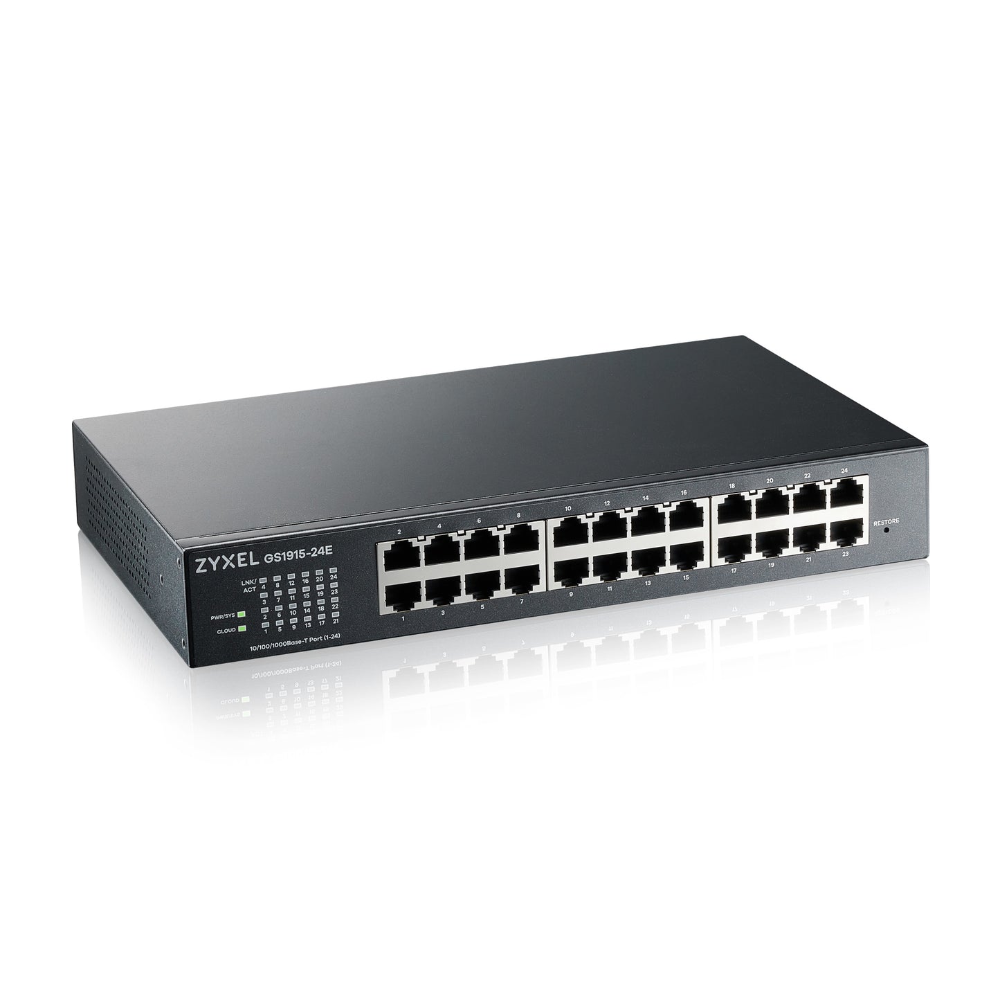 Zyxel - GS1915-24E Gestionado L2 Gigabit Ethernet (10/100/1000) 1U Negro