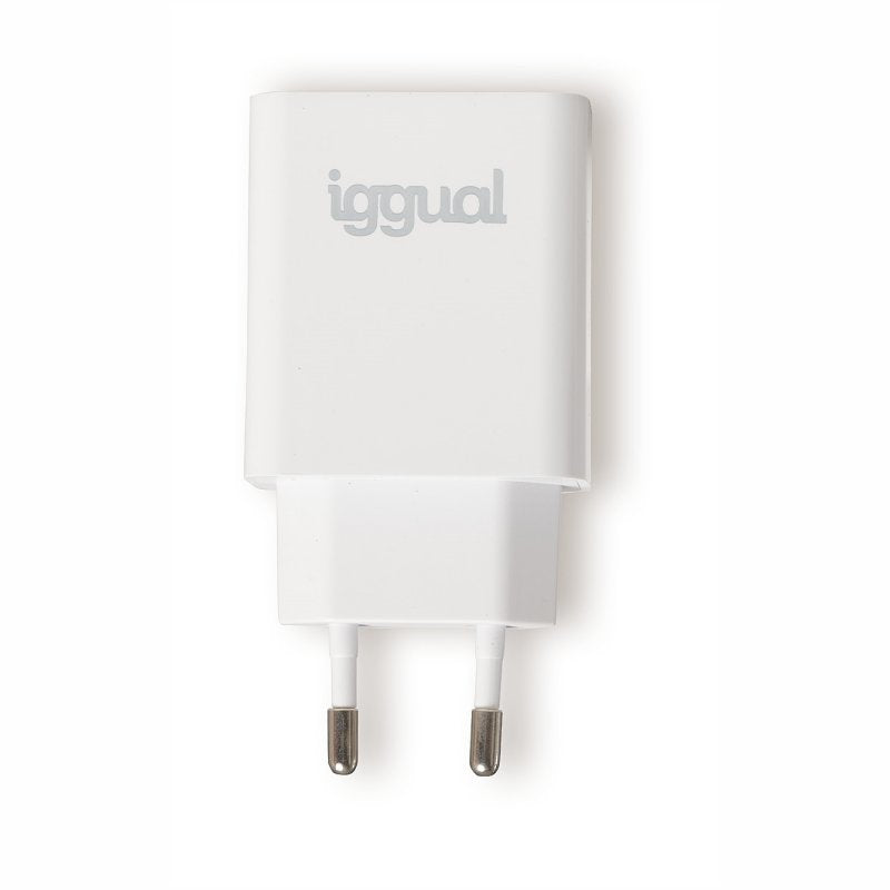 iggual - Cargador rápido de pared USB PD tipo C 20W