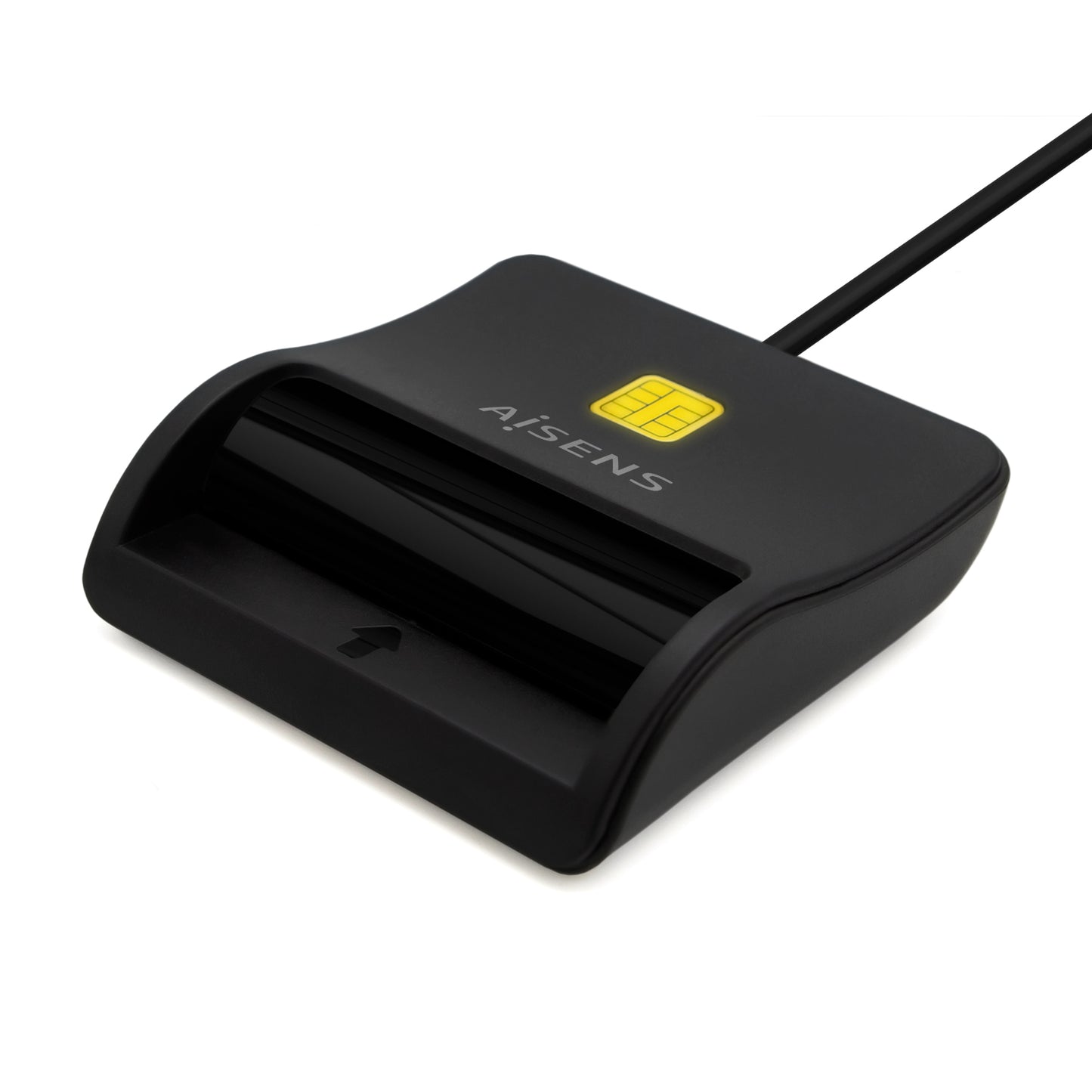 AISENS - Lector De Tarjeta Inteligente DNI  USB-C  Negro