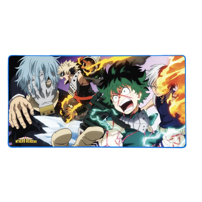 Konix - My Hero Academia KX MHA XXL MOUSEPAD Alfombrilla de ratón para juegos Multicolor