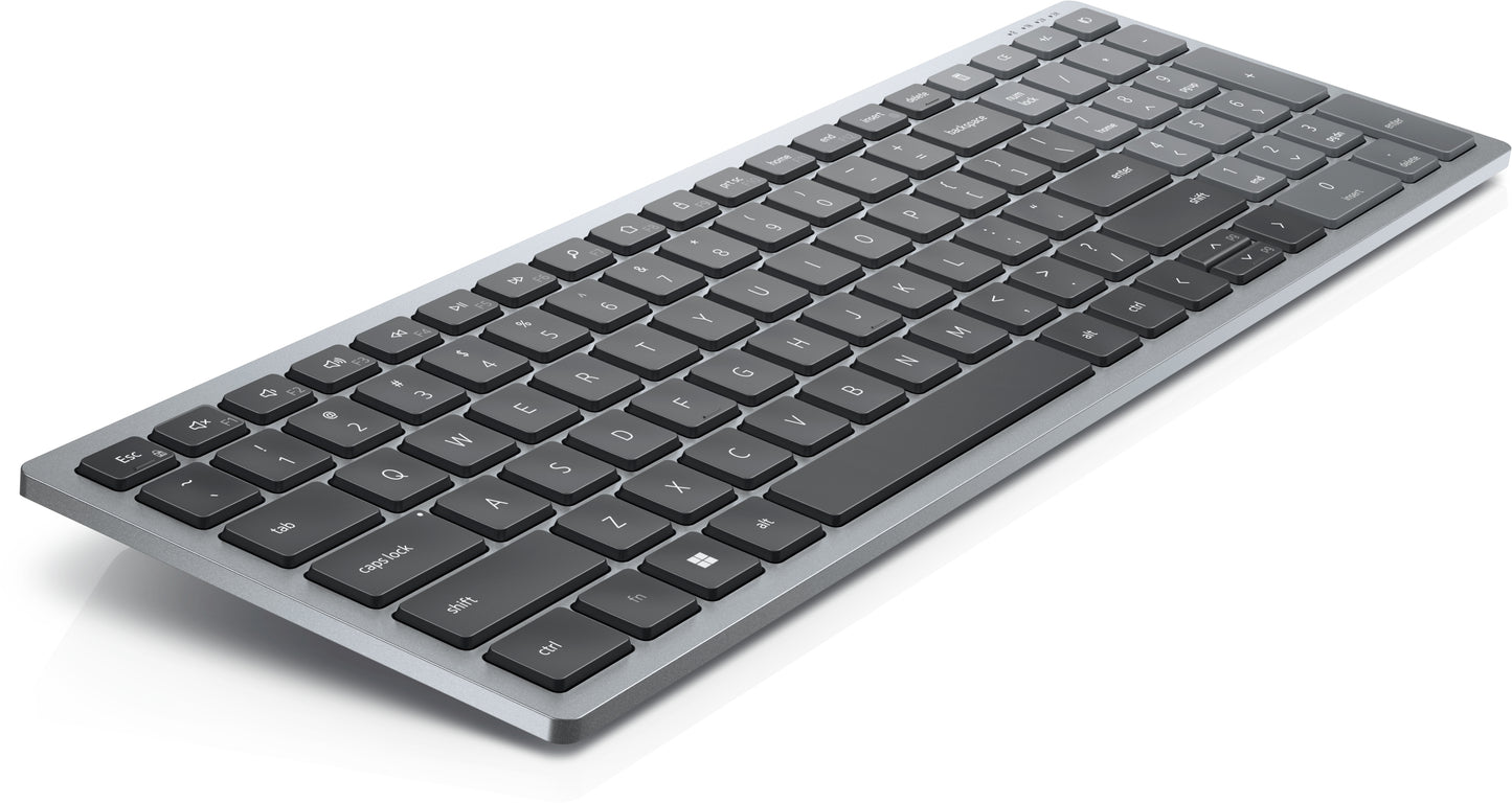 DELL - KB740 teclado Oficina RF Wireless + Bluetooth QWERTY Español Gris  Negro