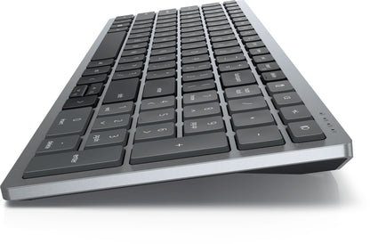 DELL - KB740 teclado Oficina RF Wireless + Bluetooth QWERTY Español Gris  Negro