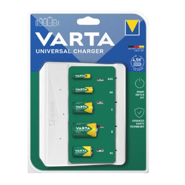 Varta - Universal Charger cargador de batería Pilas de uso doméstico Corriente alterna