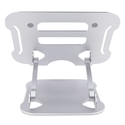 StarTech.com Soporte Ergonómico de Ordenador para Sobremesa - Base Soporte Ergonómico para Portátil de Altura Ajustable - Aluminio - Portátil - 10kg - Plegable - Elevador Riser