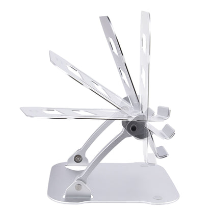 StarTech.com Soporte Ergonómico de Ordenador para Sobremesa - Base Soporte Ergonómico para Portátil de Altura Ajustable - Aluminio - Portátil - 10kg - Plegable - Elevador Riser