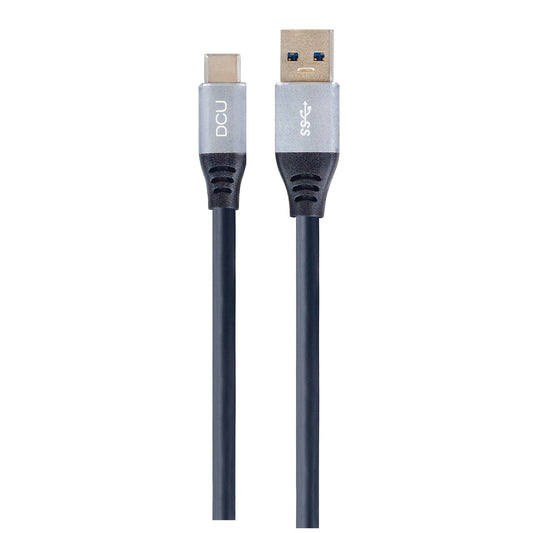 DCU Advance Tecnologic - 30402020 cable USB 1 5 m USB 3.2 Gen 1 (3.1 Gen 1) USB A USB C Negro  Gris