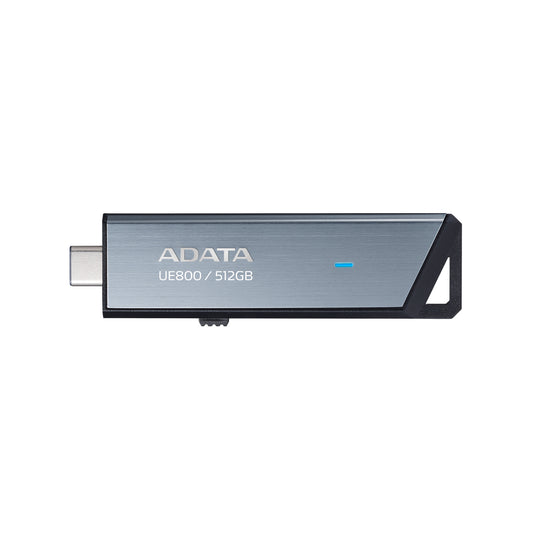 ADATA - UE800 unidad flash USB 512 GB USB Tipo C 3.2 Gen 2 (3.1 Gen 2) Plata