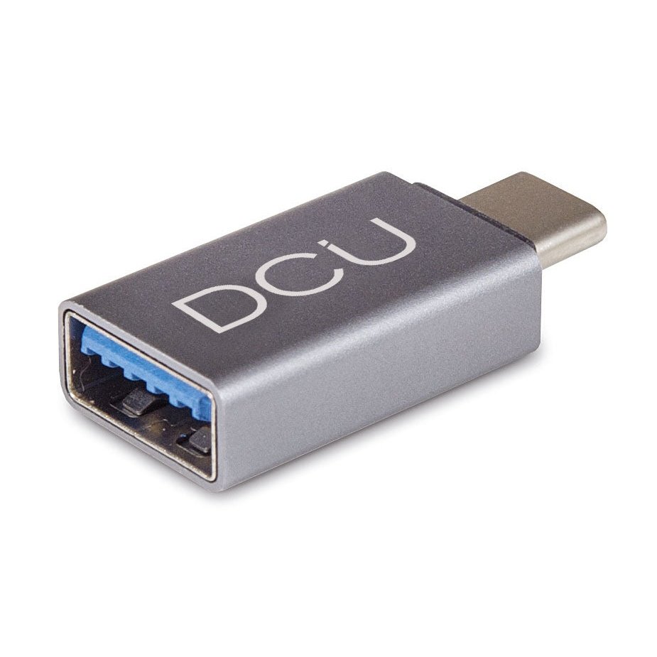 DCU Advance Tecnologic - 30402030 cambiador de género para cable USB A USB C Gris