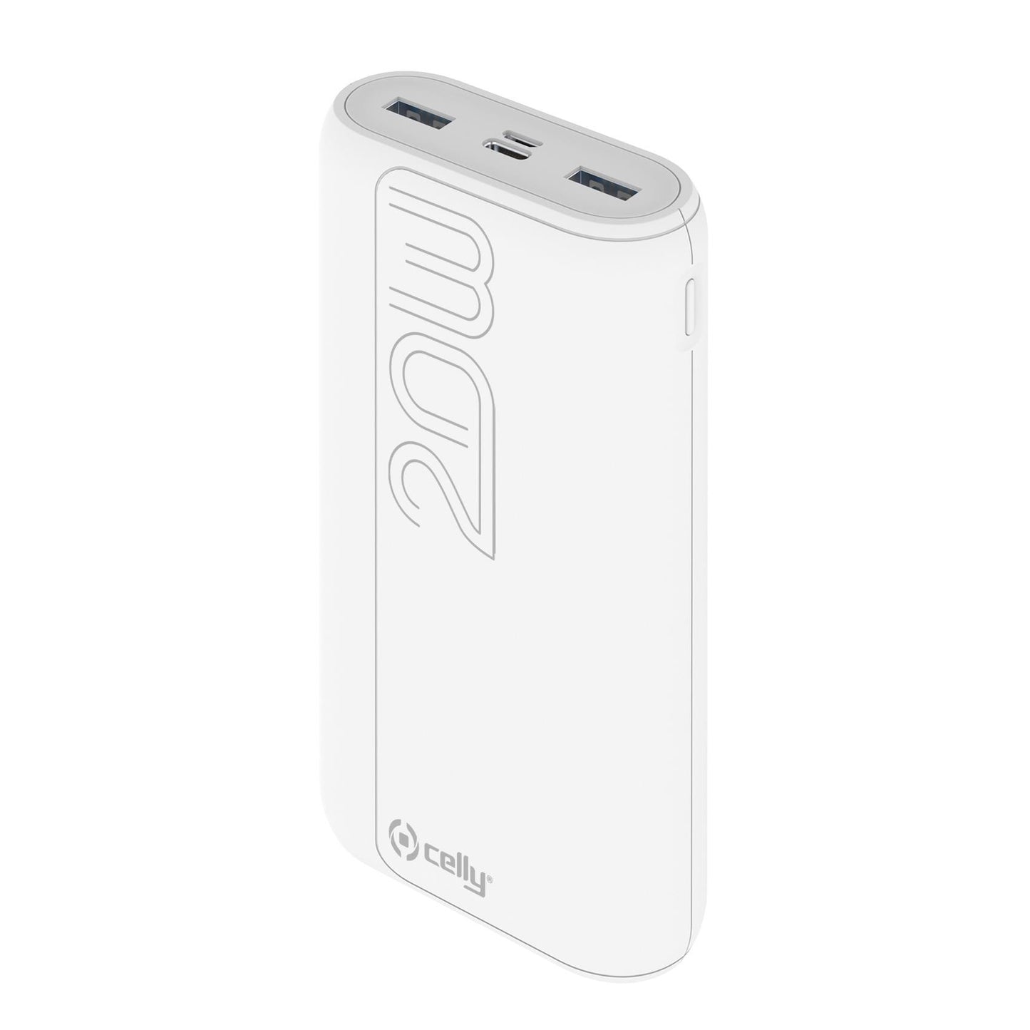 Celly - PBPD20000EVOWH batería externa 20000 mAh Blanco