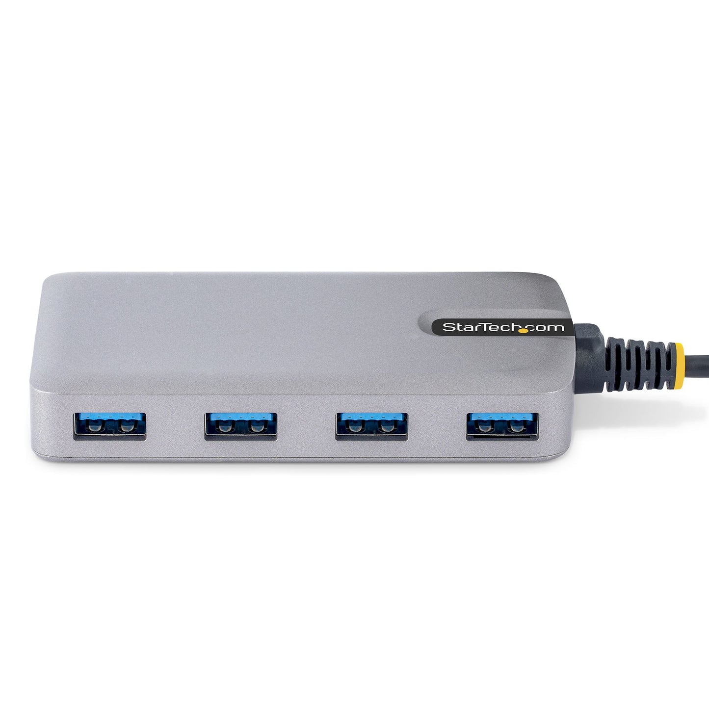 StarTech.com - Hub USB de 4 Puertos - USB 3.0 de 5Gbps - Alimentado por el Bus - Concentrador de 4 Puertos USB-A con Alimentación Opcional - Ladrón USB Portátil - Cable 30cm