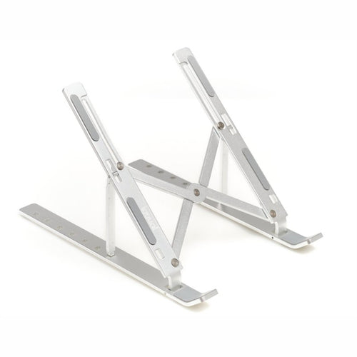 iggual Soporte portátil plegable aluminio plata 17