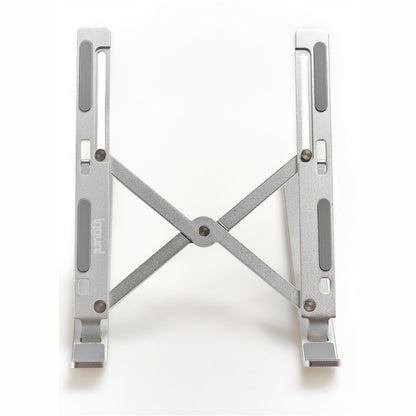 iggual Soporte portátil plegable aluminio plata 17